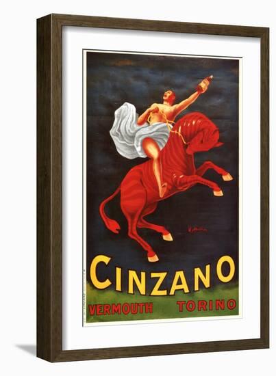 Vermouth Cinzano-Leonetto Cappiello-Framed Art Print