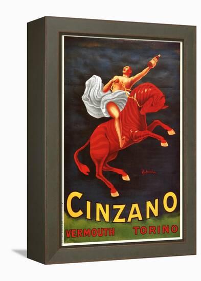 Vermouth Cinzano-Leonetto Cappiello-Framed Stretched Canvas