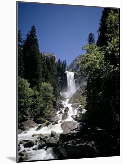 Vernal Falls, 318Ft., Yosemite National Park, Unesco World Heritage Site, California, USA-Geoff Renner-Mounted Photographic Print