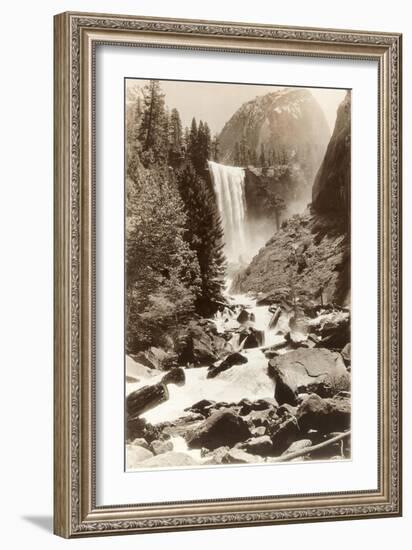 Vernal Falls, Yosemite-null-Framed Art Print