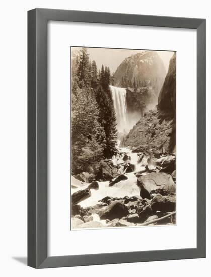 Vernal Falls, Yosemite-null-Framed Art Print