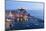 Vernazza at Dusk, Cinque Terre, UNESCO World Heritage Site, Liguria, Italy, Mediterranean, Europe-Mark Sunderland-Mounted Photographic Print