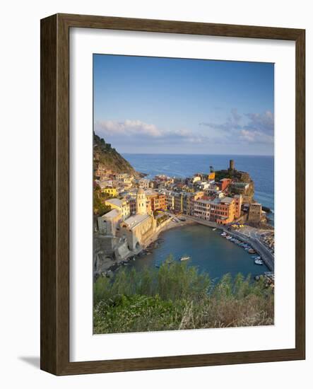 Vernazza, Cinque Terre, Riviera Di Levante, Liguria, Italy-Jon Arnold-Framed Photographic Print