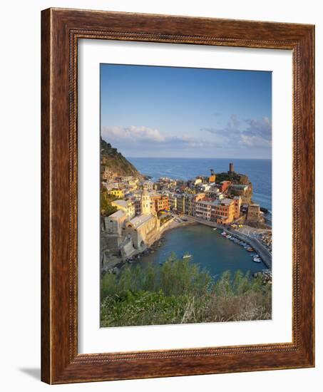 Vernazza, Cinque Terre, Riviera Di Levante, Liguria, Italy-Jon Arnold-Framed Photographic Print