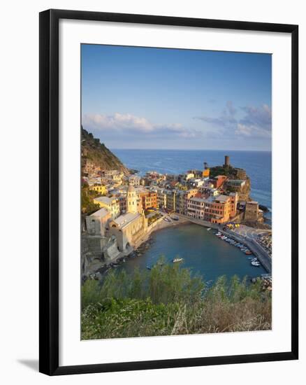 Vernazza, Cinque Terre, Riviera Di Levante, Liguria, Italy-Jon Arnold-Framed Photographic Print