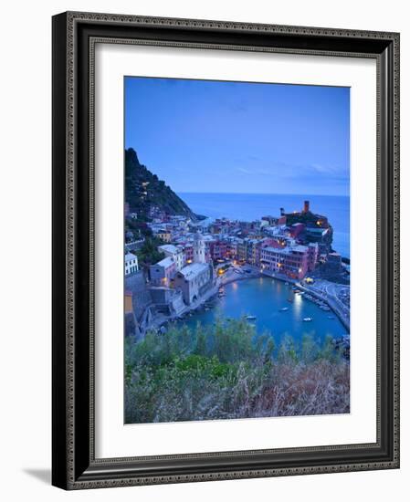 Vernazza, Cinque Terre, Riviera Di Levante, Liguria, Italy-Jon Arnold-Framed Photographic Print