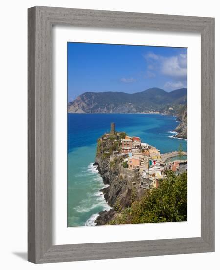 Vernazza, Cinque Terre, Riviera Di Levante, Liguria, Italy-Jon Arnold-Framed Photographic Print