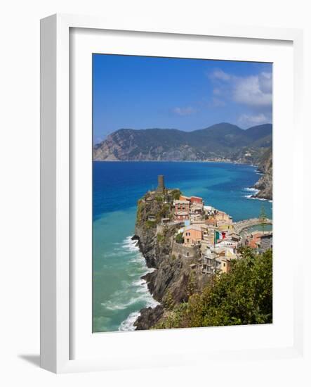 Vernazza, Cinque Terre, Riviera Di Levante, Liguria, Italy-Jon Arnold-Framed Photographic Print