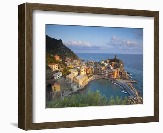 Vernazza, Cinque Terre, Riviera Di Levante, Liguria, Italy-Jon Arnold-Framed Photographic Print