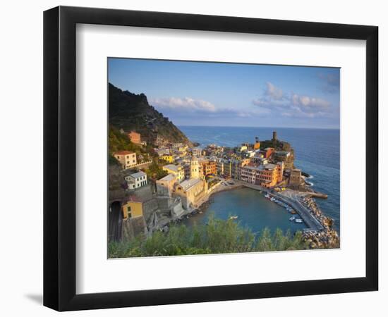 Vernazza, Cinque Terre, Riviera Di Levante, Liguria, Italy-Jon Arnold-Framed Photographic Print