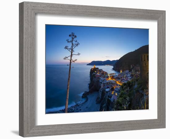 Vernazza, Cinque Terre, UNESCO World Heritage Site, Liguria, Italy, Europe-Gavin Hellier-Framed Photographic Print