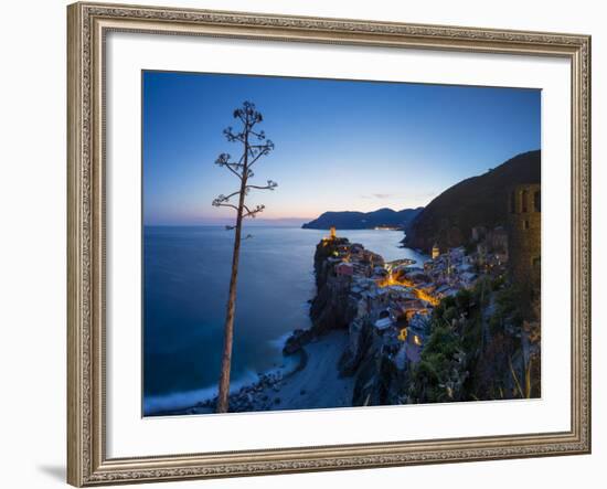 Vernazza, Cinque Terre, UNESCO World Heritage Site, Liguria, Italy, Europe-Gavin Hellier-Framed Photographic Print