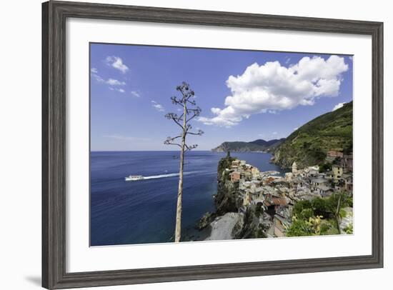 Vernazza, Cinque Terre, UNESCO World Heritage Site, Liguria, Italy, Europe-Gavin Hellier-Framed Photographic Print