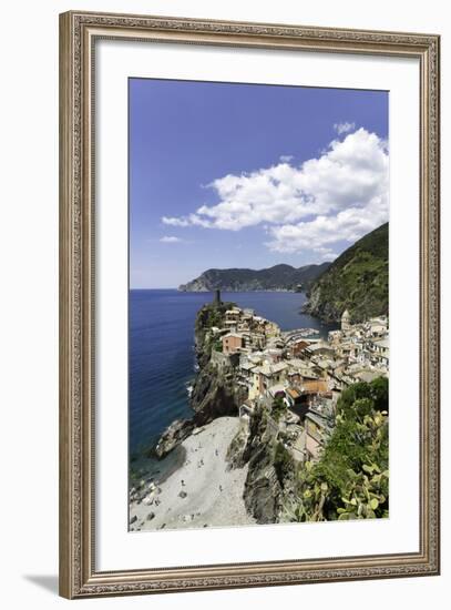 Vernazza, Cinque Terre, UNESCO World Heritage Site, Liguria, Italy, Europe-Gavin Hellier-Framed Photographic Print