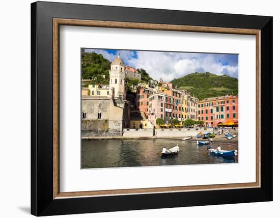 Vernazza, Cinque Terre, UNESCO World Heritage Site, Liguria, Italy, Europe-Peter Groenendijk-Framed Photographic Print
