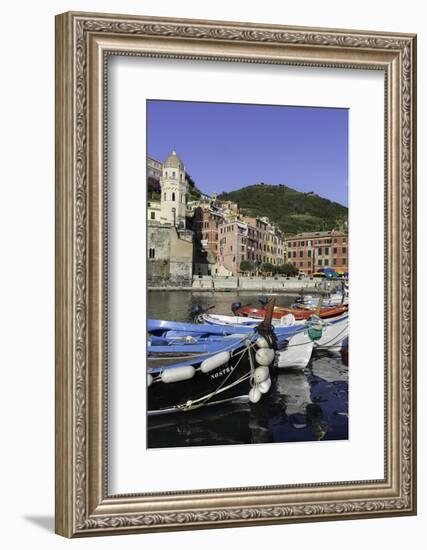 Vernazza, Cinque Terre, UNESCO World Heritage Site, Liguria, Italy, Europe-Gavin Hellier-Framed Photographic Print