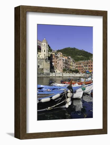 Vernazza, Cinque Terre, UNESCO World Heritage Site, Liguria, Italy, Europe-Gavin Hellier-Framed Photographic Print