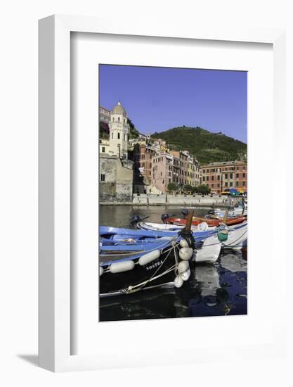 Vernazza, Cinque Terre, UNESCO World Heritage Site, Liguria, Italy, Europe-Gavin Hellier-Framed Photographic Print