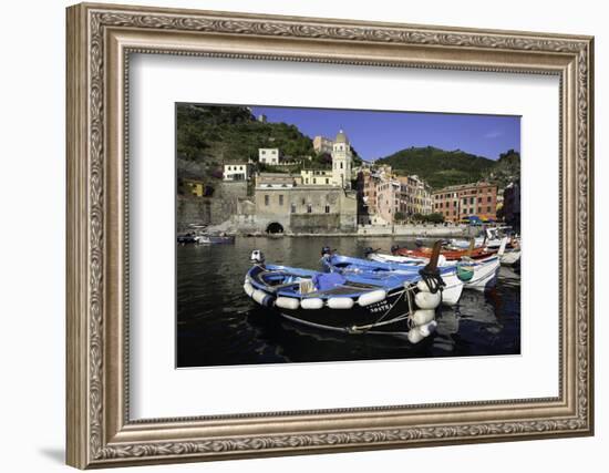 Vernazza, Cinque Terre, UNESCO World Heritage Site, Liguria, Italy, Europe-Gavin Hellier-Framed Photographic Print