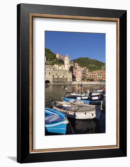 Vernazza, Cinque Terre, UNESCO World Heritage Site, Liguria, Italy, Europe-Gavin Hellier-Framed Photographic Print