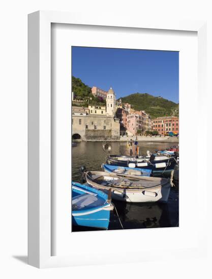 Vernazza, Cinque Terre, UNESCO World Heritage Site, Liguria, Italy, Europe-Gavin Hellier-Framed Photographic Print