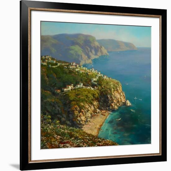 Vernazza Coast-Gasini-Framed Art Print