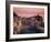 Vernazza Harbour at Dusk, Vernazza, Cinque Terre, UNESCO World Heritage Site, Liguria, Italy-Patrick Dieudonne-Framed Photographic Print