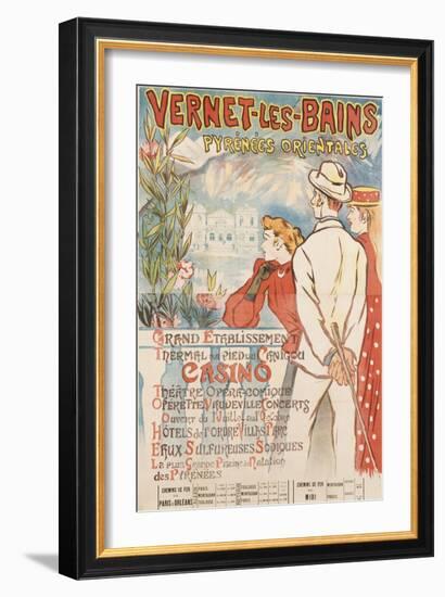 Vernet-Les-Bains, 1896-Théophile Alexandre Steinlen-Framed Giclee Print