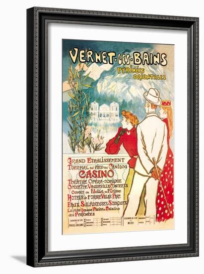 Vernet-les-Bains: Pyrenees Orientales, c.1896-Théophile Alexandre Steinlen-Framed Premium Giclee Print