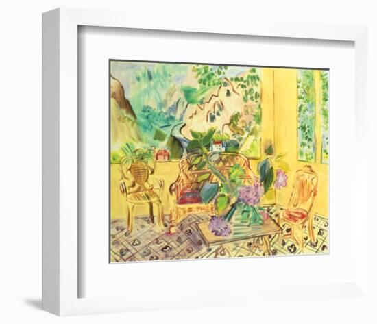 Vernet-les-Bains-Raoul Dufy-Framed Art Print