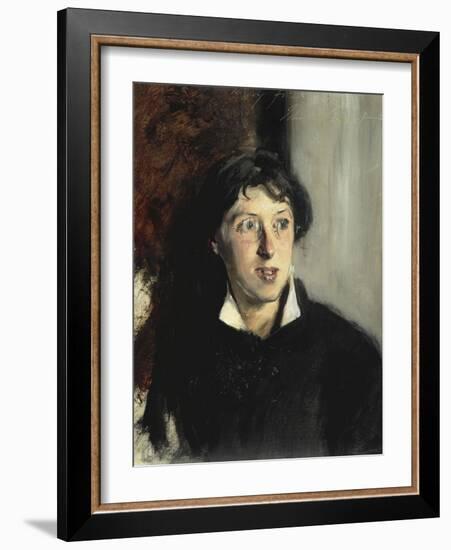 Vernon Lee, 1881-John Singer Sargent-Framed Giclee Print