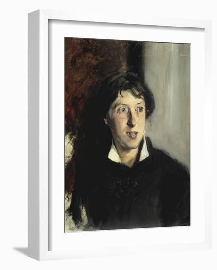 Vernon Lee, 1881-John Singer Sargent-Framed Giclee Print