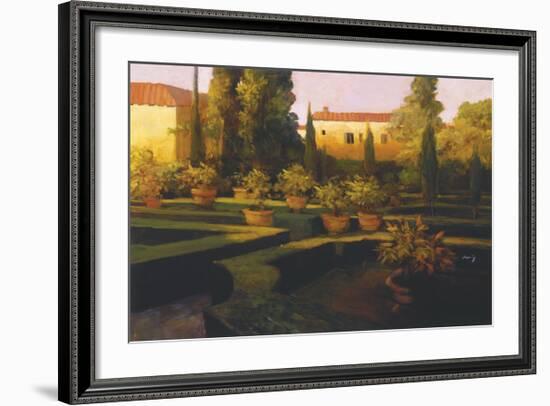 Verona Garden-Philip Craig-Framed Giclee Print