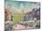 Verona Market (Piazza Delle Erbe); Marche De Verone (La Place Aux Herbes), 1909 (Oil on Canvas)-Paul Signac-Mounted Giclee Print