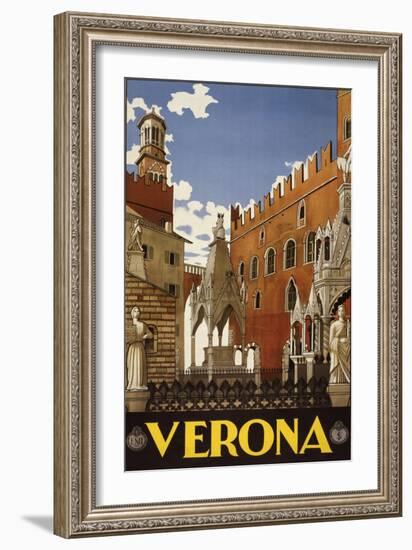 Verona-null-Framed Art Print