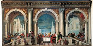 The Wedding at Cana, Painted 1562-63-Paolo Veronese-Giclee Print