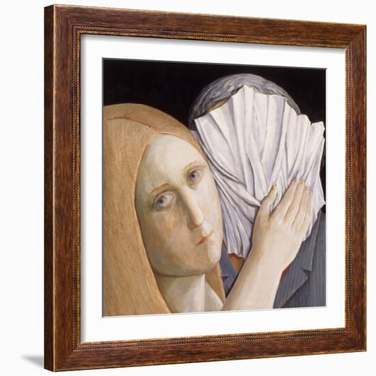 Veronica and the Man 1, 2009-Evelyn Williams-Framed Giclee Print