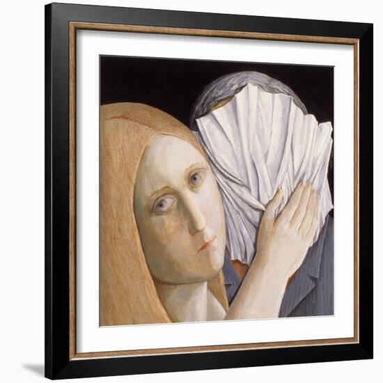 Veronica and the Man 1, 2009-Evelyn Williams-Framed Giclee Print