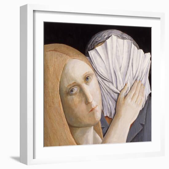 Veronica and the Man 1, 2009-Evelyn Williams-Framed Giclee Print