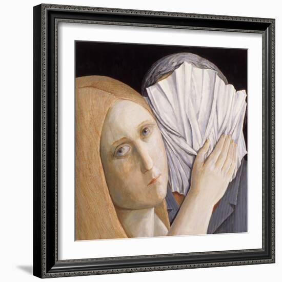 Veronica and the Man 1, 2009-Evelyn Williams-Framed Giclee Print