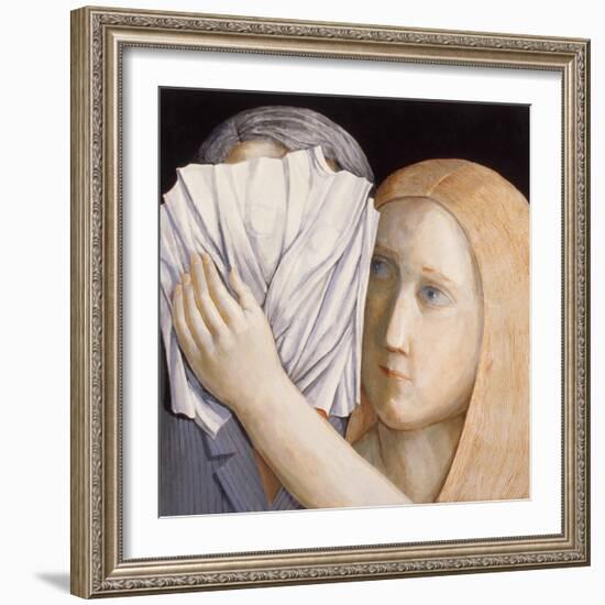 Veronica and the Man 2, 2009-Evelyn Williams-Framed Giclee Print