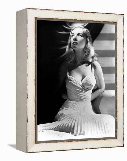 Veronica Lake (1919-1973) American Actress C. 1941-null-Framed Stretched Canvas