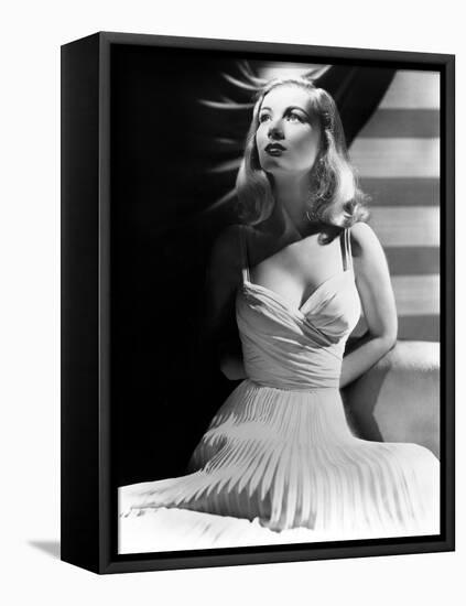 Veronica Lake (1919-1973) American Actress C. 1941-null-Framed Stretched Canvas