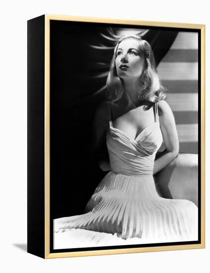 Veronica Lake (1919-1973) American Actress C. 1941-null-Framed Stretched Canvas