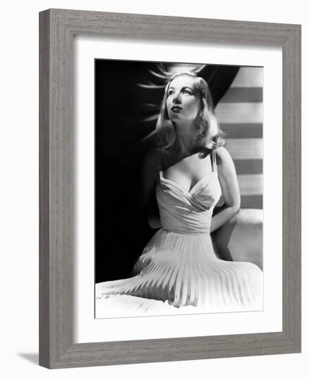 Veronica Lake (1919-1973) American Actress C. 1941-null-Framed Photo