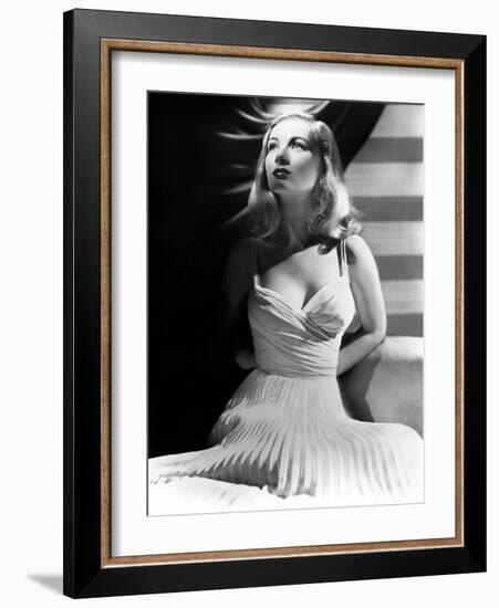 Veronica Lake (1919-1973) American Actress C. 1941-null-Framed Photo