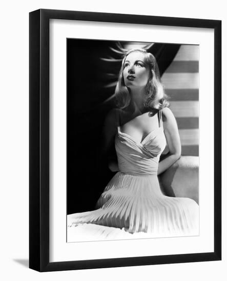 Veronica Lake (1919-1973) American Actress C. 1941-null-Framed Photo