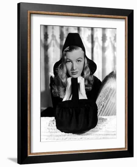 Veronica Lake, 1941-null-Framed Photo