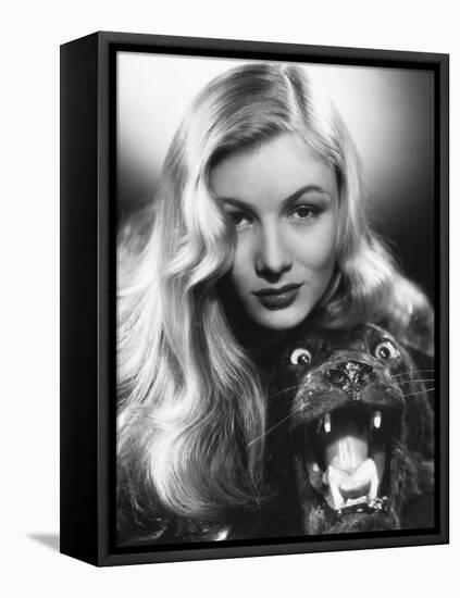 Veronica Lake, 1941-null-Framed Premier Image Canvas