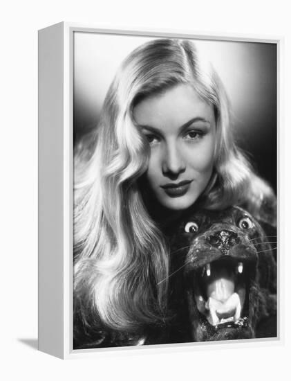 Veronica Lake, 1941-null-Framed Premier Image Canvas